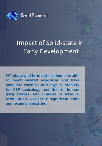 Impact of Solid-state in Early Development