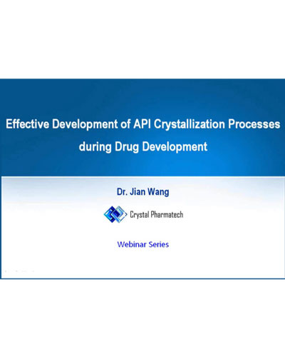 Effective Development of API Crystallization Processes During Drug Development