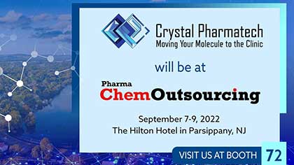 Crystal Pharmatech Raring to Go to ChemOutsourcing 2022