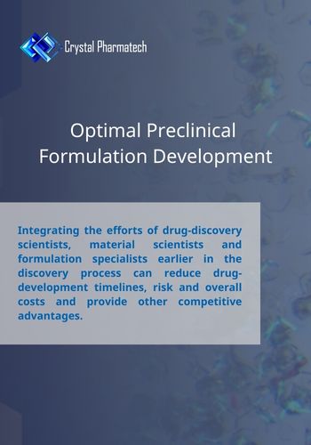Optimal Preclinical Formulation Development