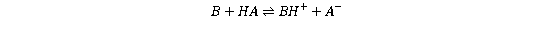 Salt Formation Equilibrium