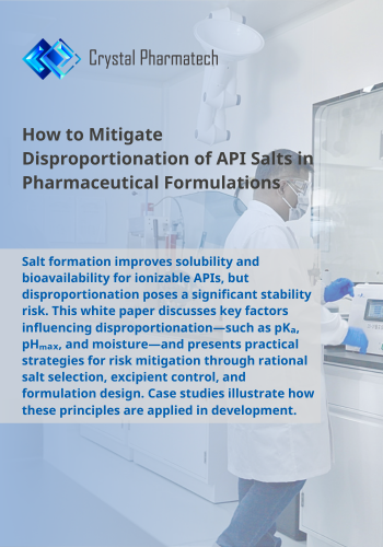 How to Mitigate Disproportionation of API Salts in Pharmaceutical Formulations
